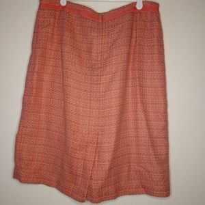New york & company pink tweed skirt NWOT size 12
